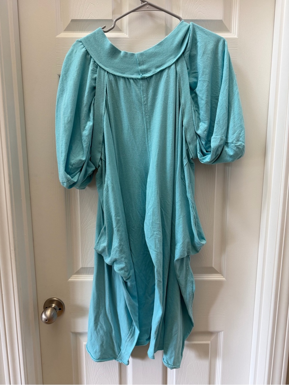 Intimately Free People Turquoise Oversized Harem Jumpsuit XS - Picture 3 of 4